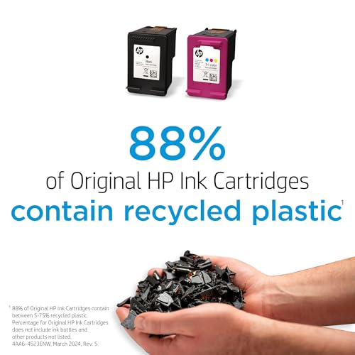 HP 63XL Black High-Yield Printer Ink Cartridge Printers | Works with DeskJet 1112, 2130, 3630;Envy 4510, 4520; OfficeJet 3830, 4650, 5200 | Eligible for Instant Ink | F6U64AN