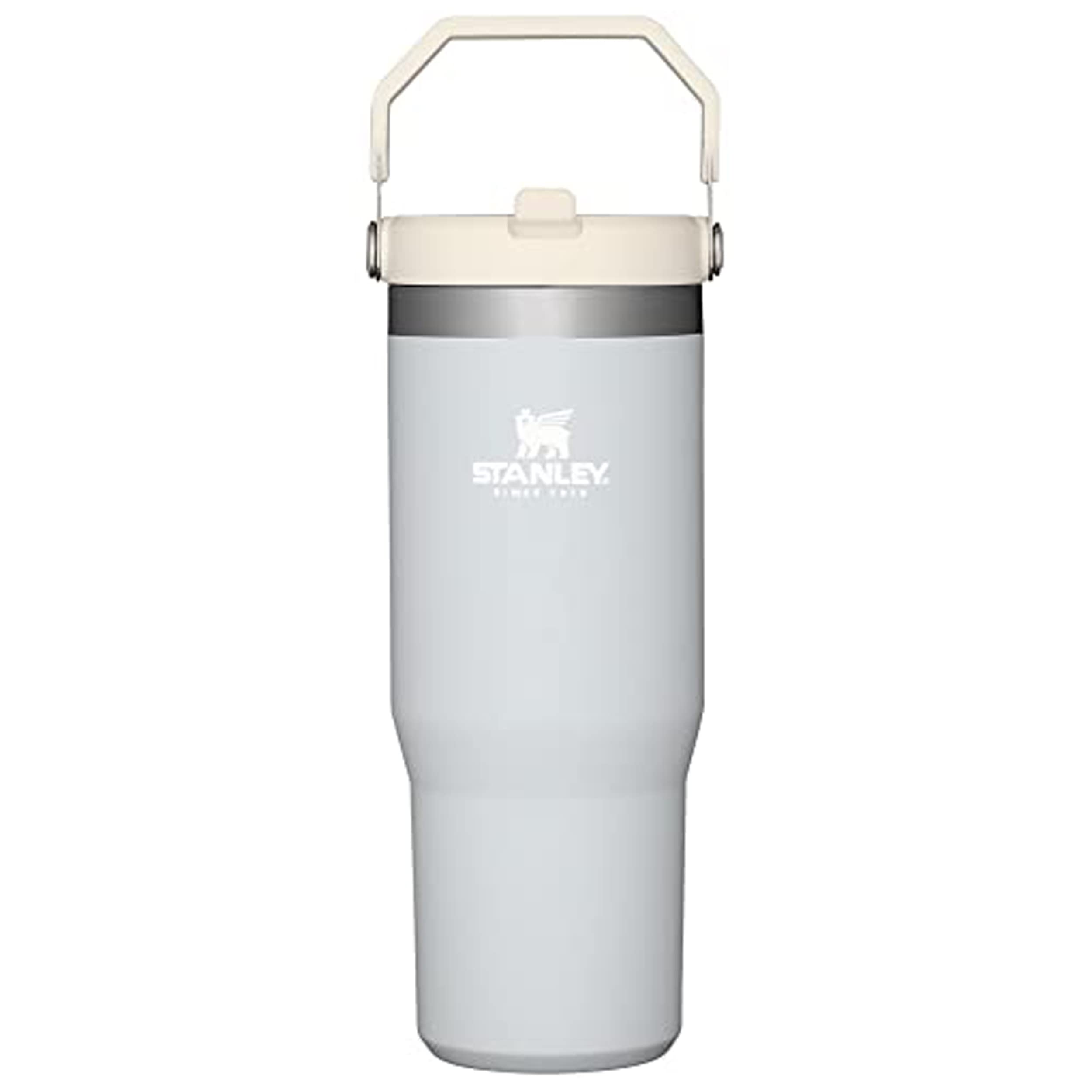 STANLEY IceFlow 2.0 Flip Straw Tumbler with Handle 30 oz | Twist On Lid and Flip Up Straw | Leak Resistant Water Bottle | Insulated Stainless Steel | BPA-Free | Twilight
