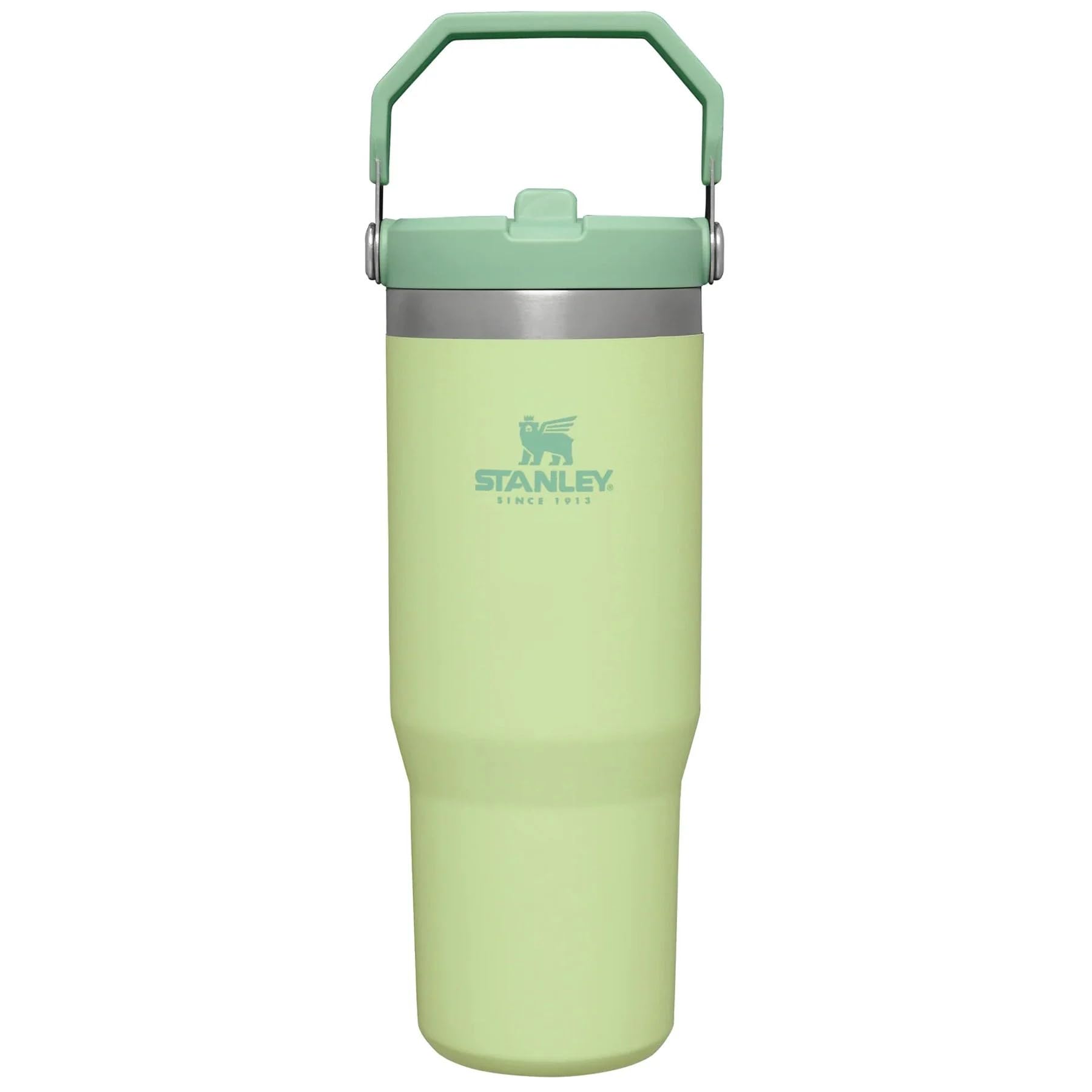 STANLEY IceFlow 2.0 Flip Straw Tumbler with Handle 30 oz | Twist On Lid and Flip Up Straw | Leak Resistant Water Bottle | Insulated Stainless Steel | BPA-Free | Twilight