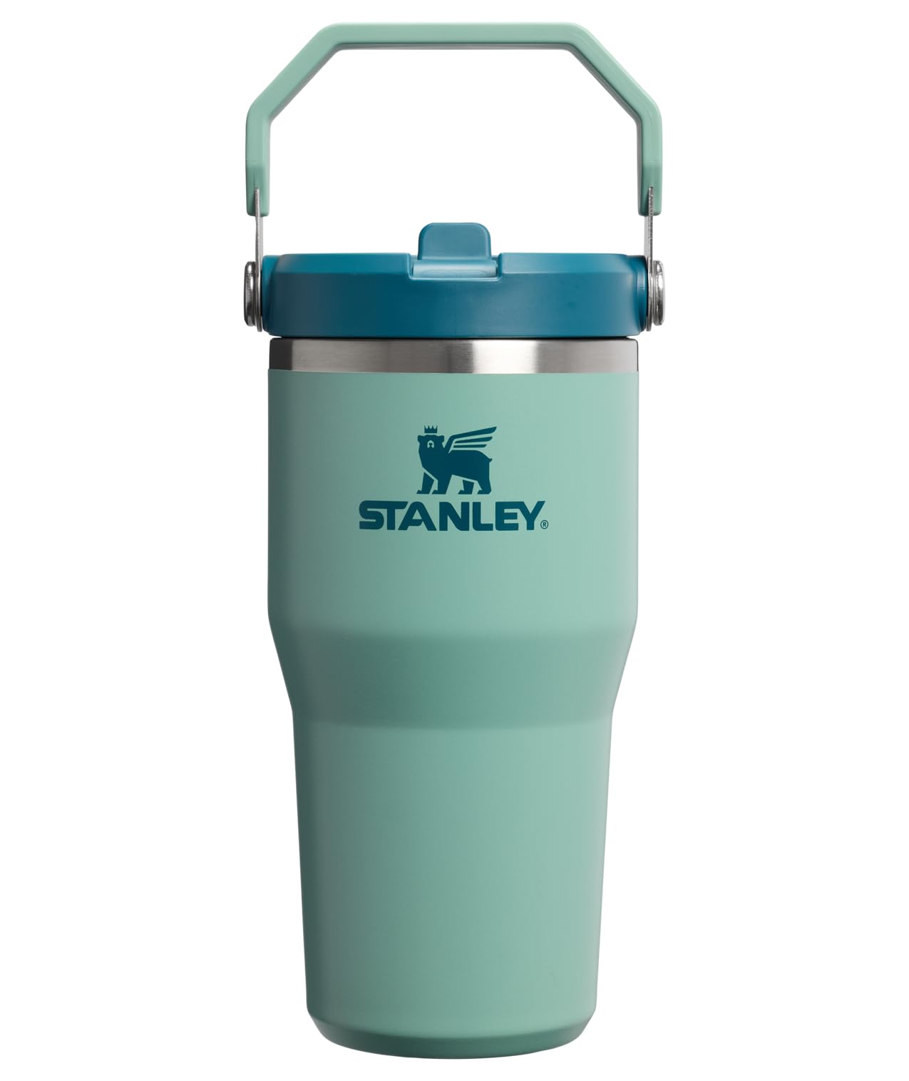STANLEY IceFlow 2.0 Flip Straw Tumbler with Handle 30 oz | Twist On Lid and Flip Up Straw | Leak Resistant Water Bottle | Insulated Stainless Steel | BPA-Free | Twilight