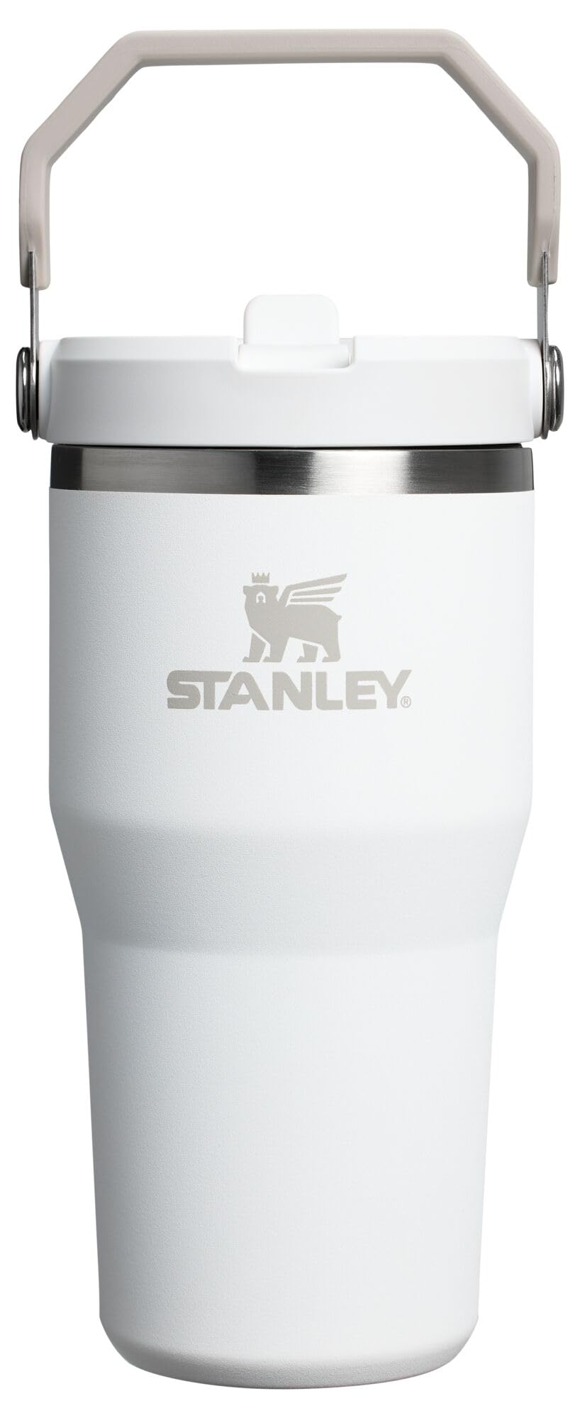 STANLEY IceFlow 2.0 Flip Straw Tumbler with Handle 30 oz | Twist On Lid and Flip Up Straw | Leak Resistant Water Bottle | Insulated Stainless Steel | BPA-Free | Twilight