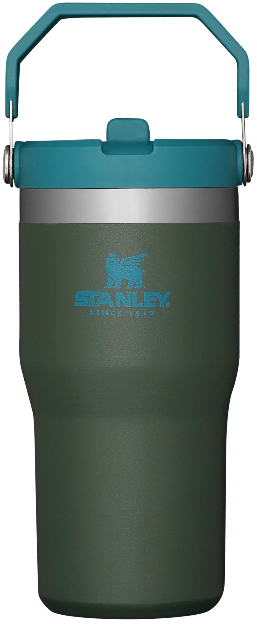 STANLEY IceFlow 2.0 Flip Straw Tumbler with Handle 30 oz | Twist On Lid and Flip Up Straw | Leak Resistant Water Bottle | Insulated Stainless Steel | BPA-Free | Twilight