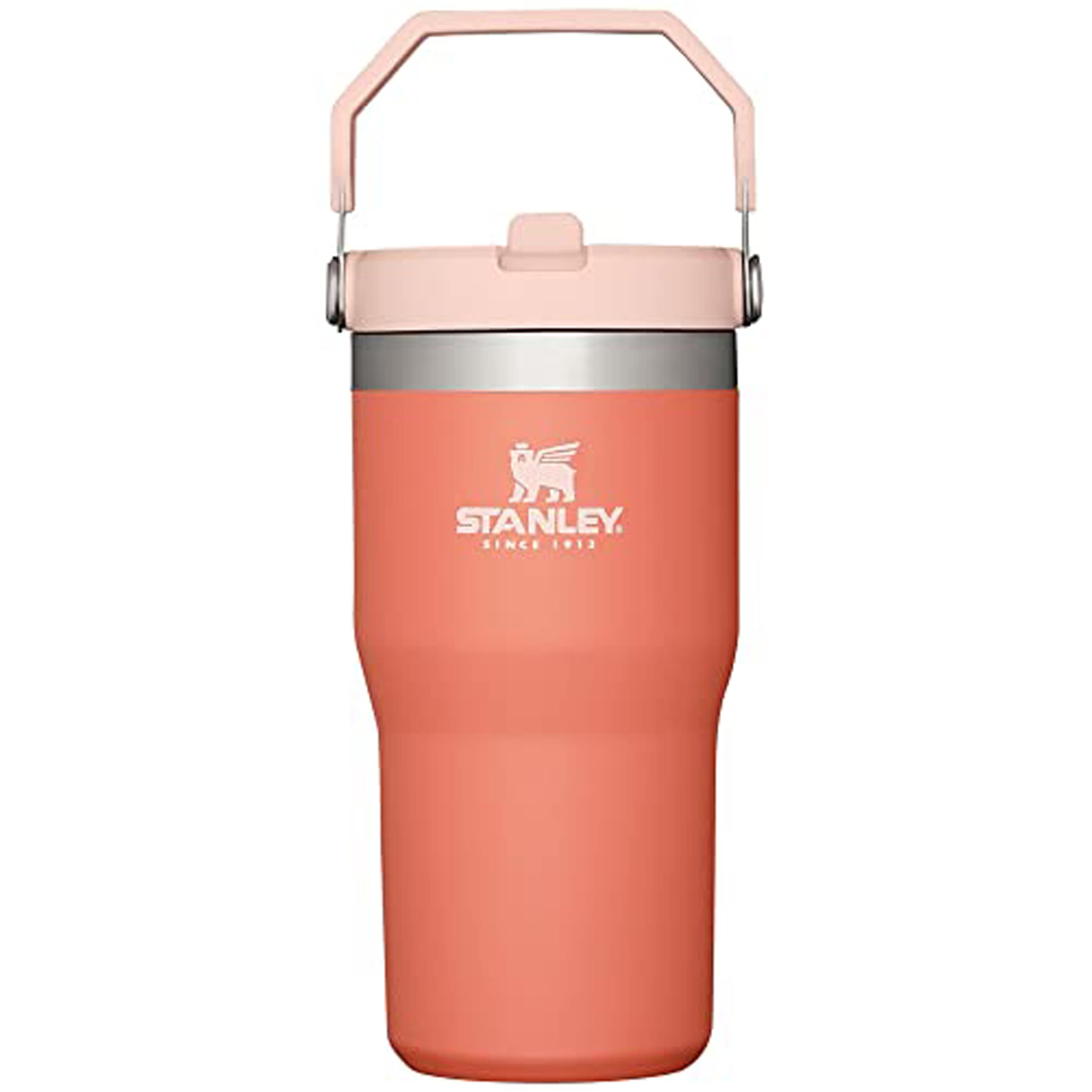 STANLEY IceFlow 2.0 Flip Straw Tumbler with Handle 30 oz | Twist On Lid and Flip Up Straw | Leak Resistant Water Bottle | Insulated Stainless Steel | BPA-Free | Twilight