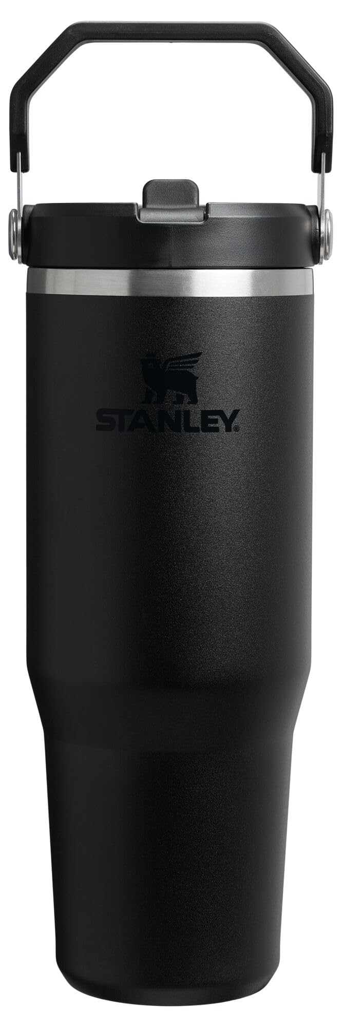 STANLEY IceFlow 2.0 Flip Straw Tumbler with Handle 30 oz | Twist On Lid and Flip Up Straw | Leak Resistant Water Bottle | Insulated Stainless Steel | BPA-Free | Twilight