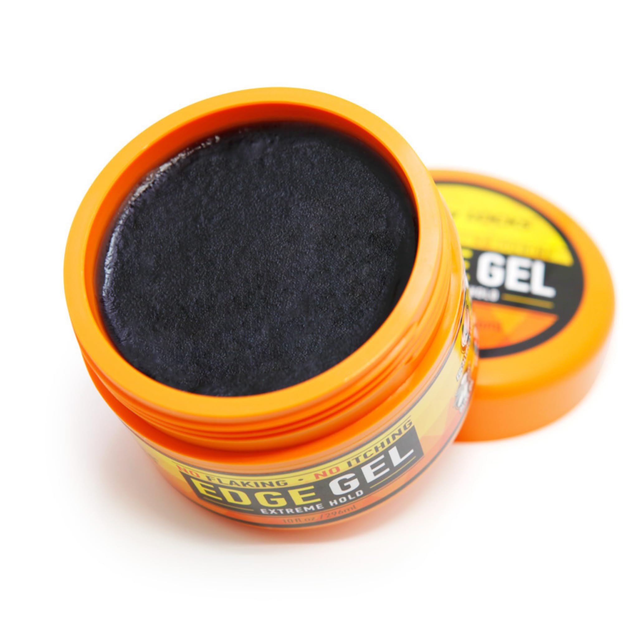 AllDay Locks Edge Gel Extreme Hold - Hair Gel for Maximum Control & Braiding, Natural Edge Lock & Fixer for Women & Men, Sleek Moisturizing Formula, No Frizz, Flakes, or Grease - 10 oz Jar