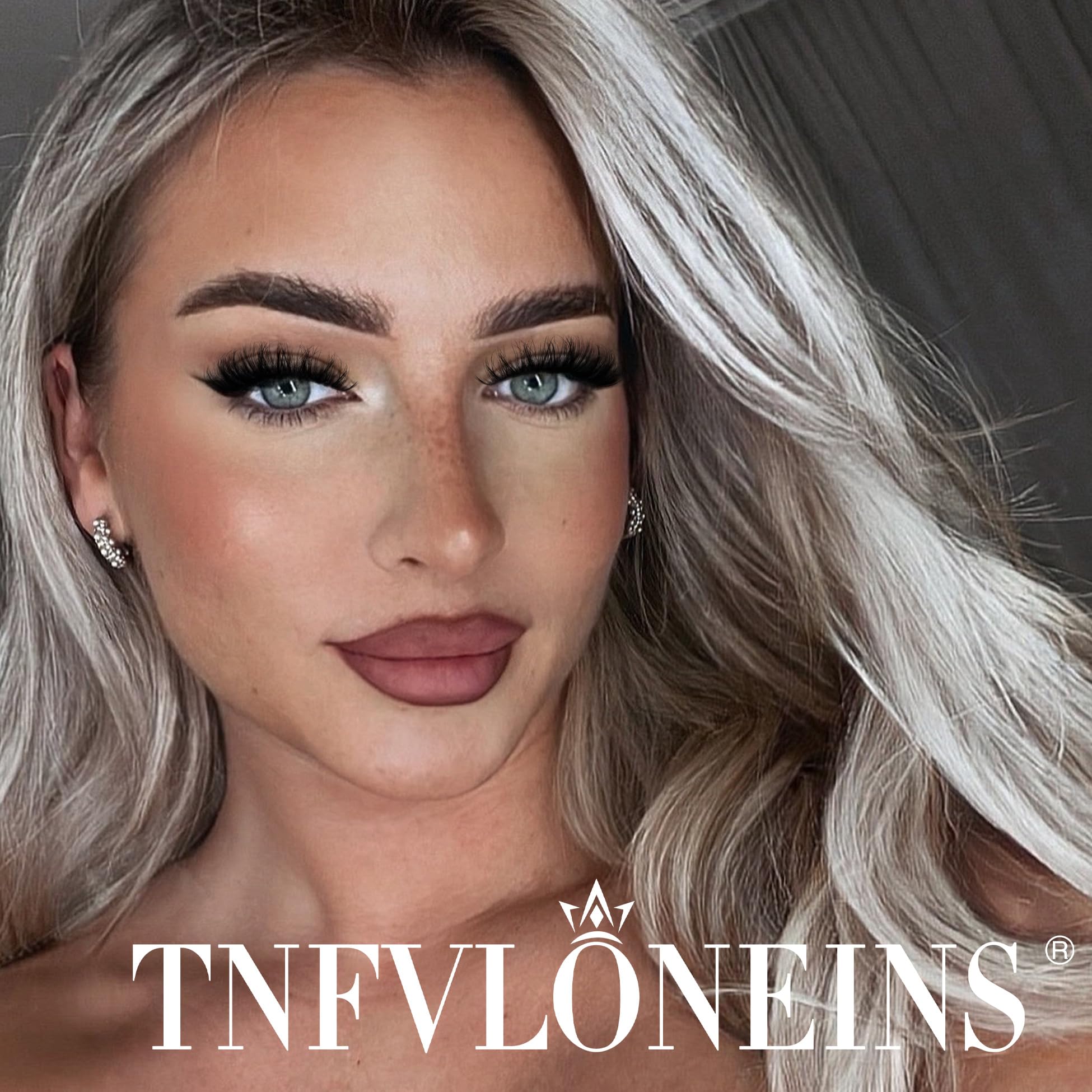 14 Pairs Wispy Mink Lashes False Eye Lashes Natural Look 5D Volume 16mm Fake Eyelashes Pack by TNFVLONEINS