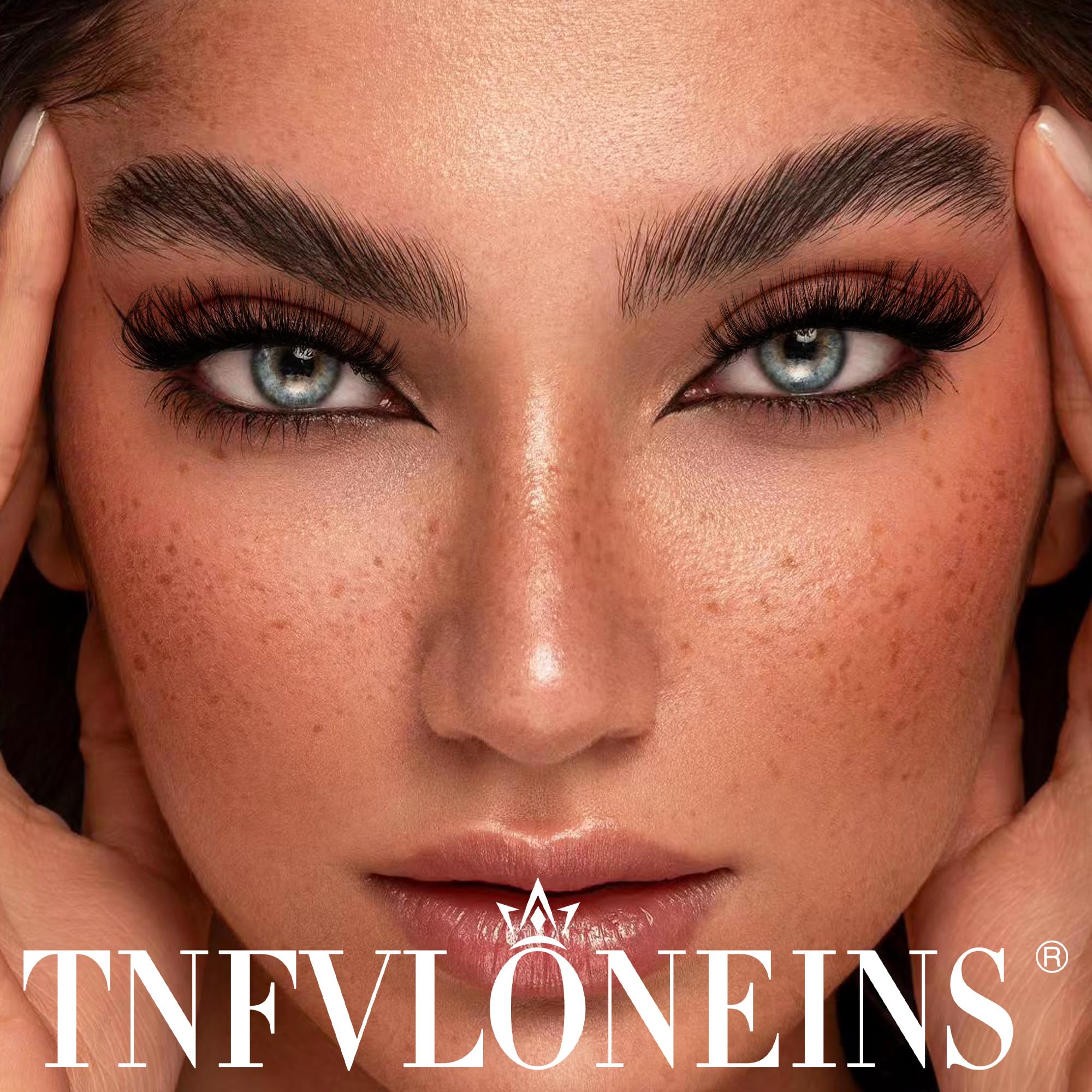 14 Pairs Wispy Mink Lashes False Eye Lashes Natural Look 5D Volume 16mm Fake Eyelashes Pack by TNFVLONEINS
