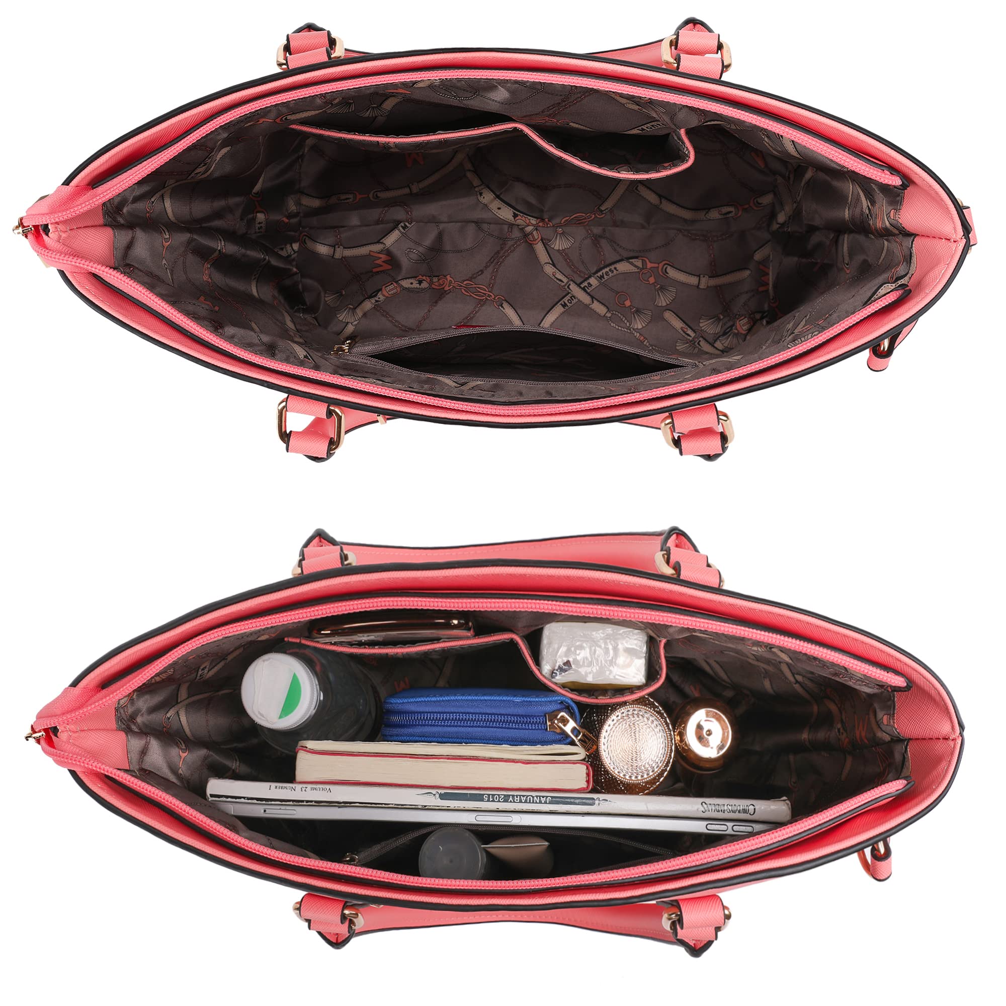 Montana West 3PCS Purses for Women Tote Bag and Wallet Set Shoulder Satchel Handbags