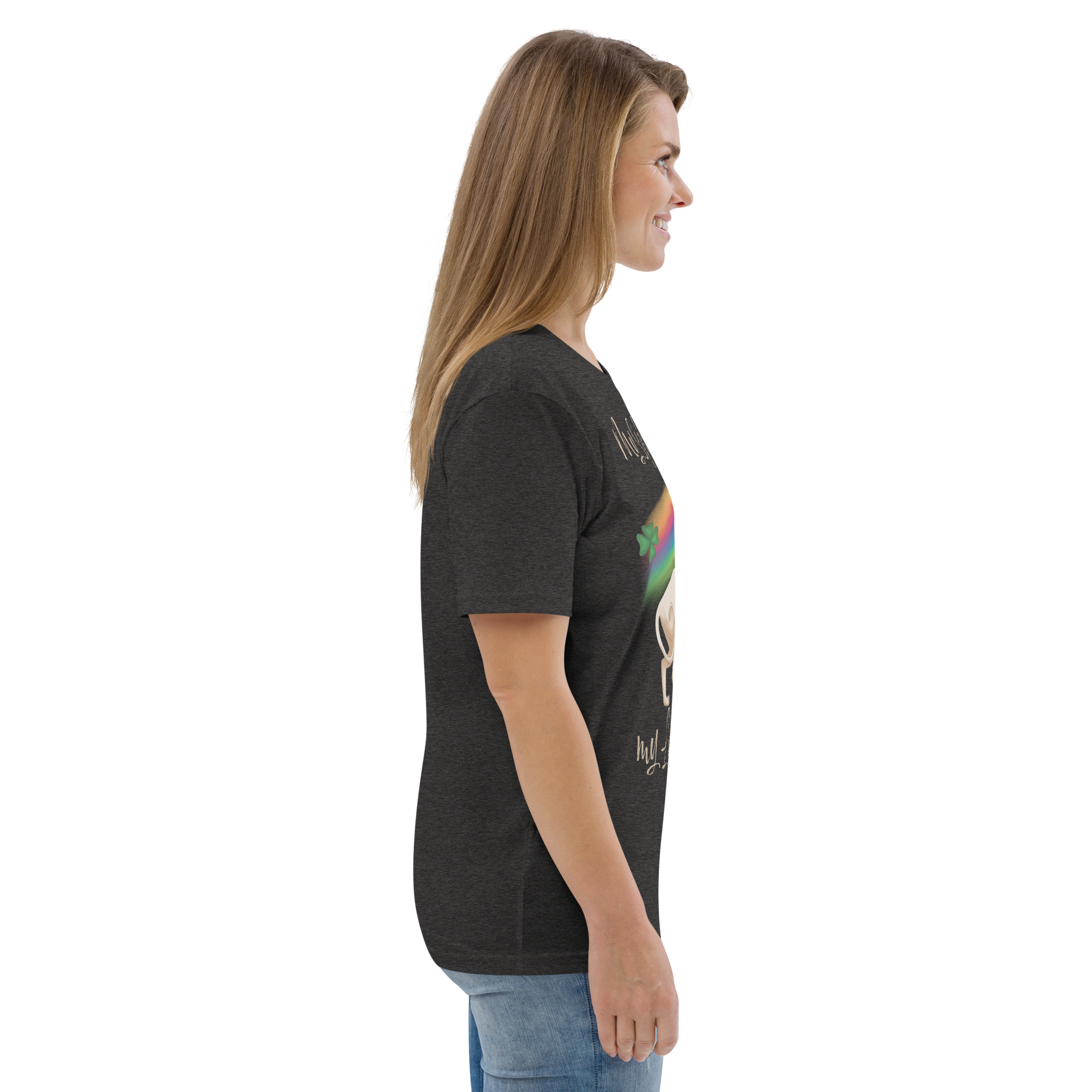 "MY SPHYNX CAT IS MY LUCKY CHARM" - UNISEX TEE