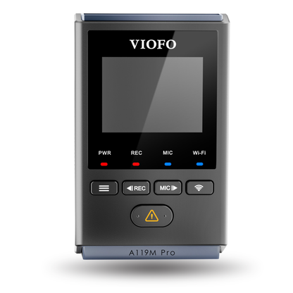 VIOFO A119M Pro 1CH 4K 30FPS HDR Dash Cam