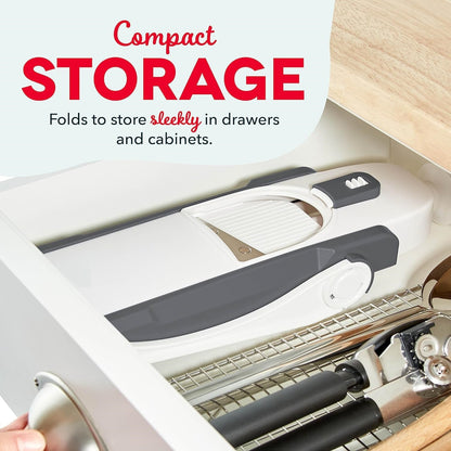 Safe Slice for Vegetables, Meal Prep &amp; More with 30+ Presets