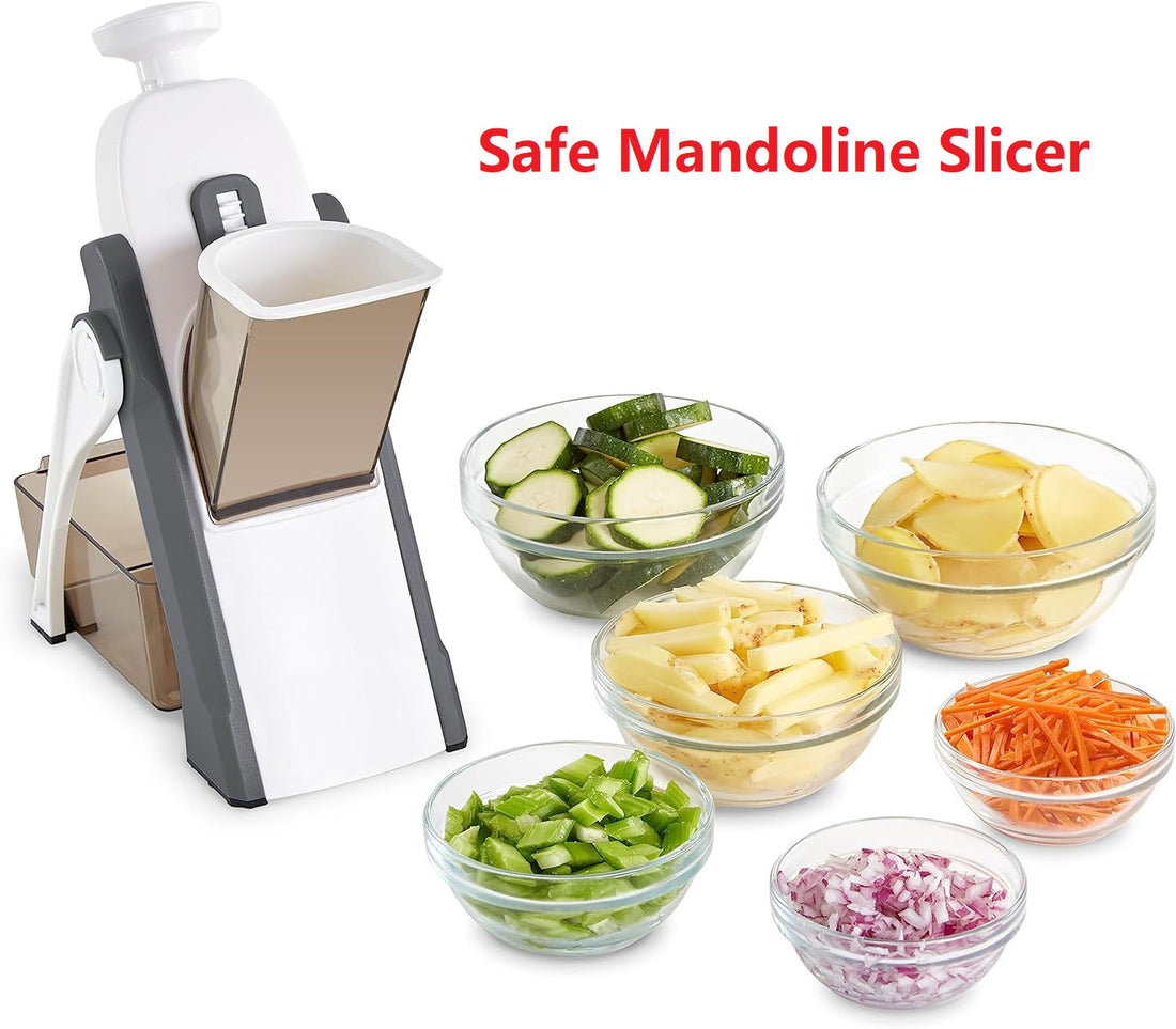 Safe Slice for Vegetables, Meal Prep &amp; More with 30+ Presets