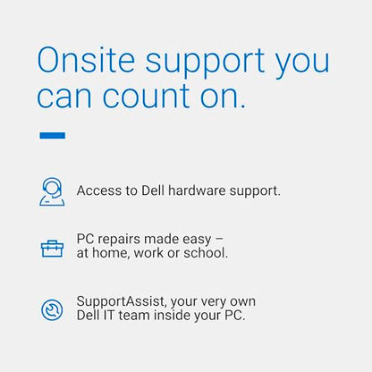 Dell 27 All-in-One Desktop ec27250-27-inch FHD (1920 x 1080) Display, Intel Core 5 Processor 120U, Intel Graphics, 16GB DDR5 RAM, 512GB SSD, Windows 11 Home, Onsite Service - White