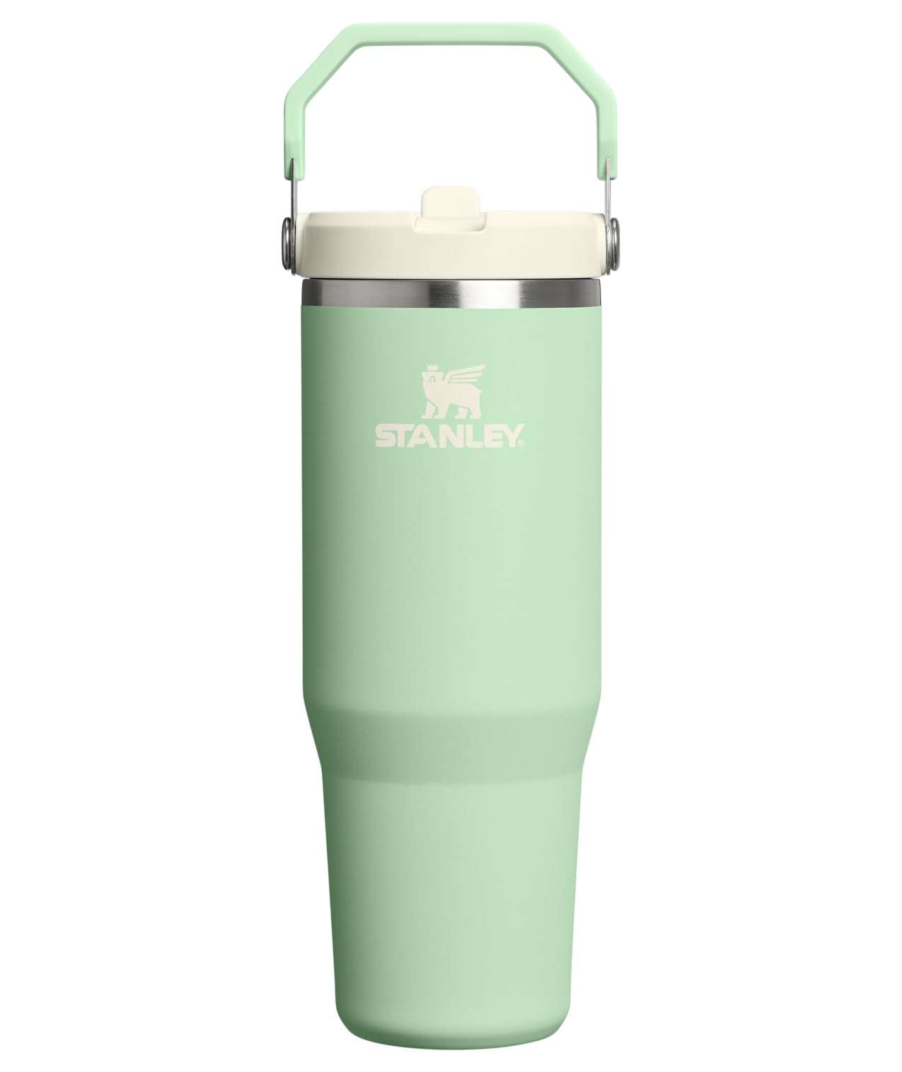 STANLEY IceFlow 2.0 Flip Straw Tumbler with Handle 30 oz | Twist On Lid and Flip Up Straw | Leak Resistant Water Bottle | Insulated Stainless Steel | BPA-Free | Twilight