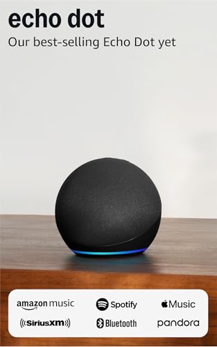 Amazon Echo Dot (newest model) - Vibrant sounding speaker, Designed for Alexa+, Great for bedrooms, dining rooms and offices, Glacier White