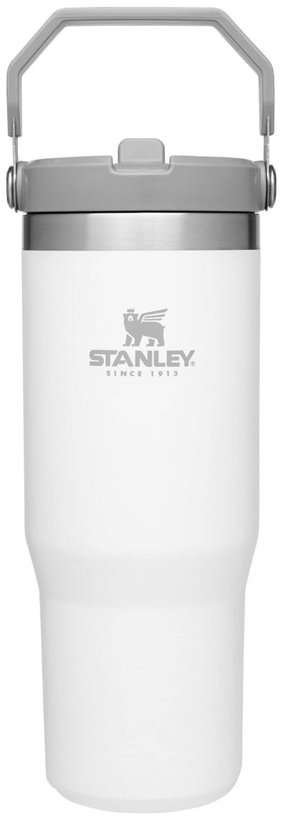 STANLEY IceFlow 2.0 Flip Straw Tumbler with Handle 30 oz | Twist On Lid and Flip Up Straw | Leak Resistant Water Bottle | Insulated Stainless Steel | BPA-Free | Twilight