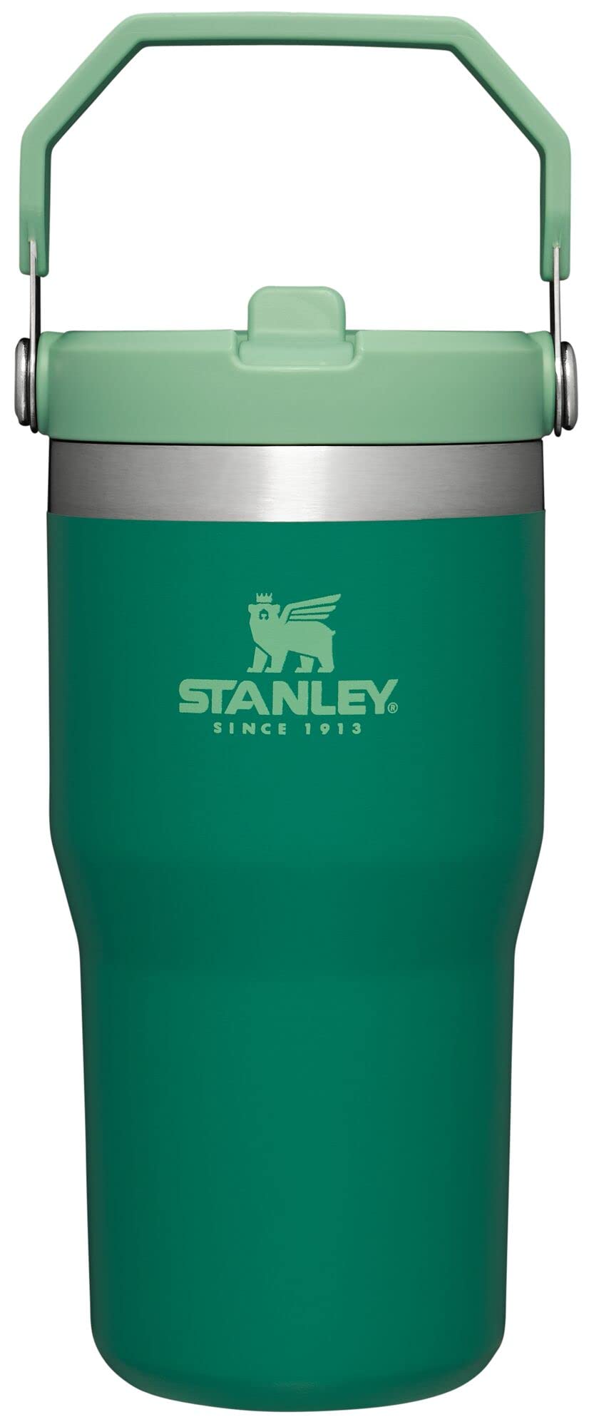 STANLEY IceFlow 2.0 Flip Straw Tumbler with Handle 30 oz | Twist On Lid and Flip Up Straw | Leak Resistant Water Bottle | Insulated Stainless Steel | BPA-Free | Twilight
