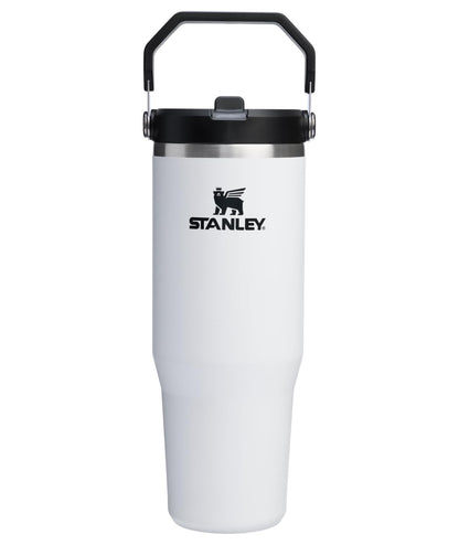 STANLEY IceFlow 2.0 Flip Straw Tumbler with Handle 30 oz | Twist On Lid and Flip Up Straw | Leak Resistant Water Bottle | Insulated Stainless Steel | BPA-Free | Twilight