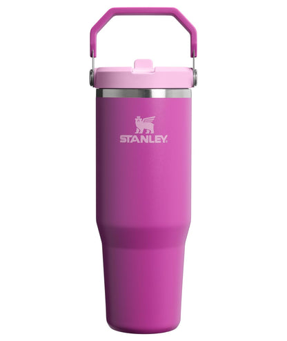 STANLEY IceFlow 2.0 Flip Straw Tumbler with Handle 30 oz | Twist On Lid and Flip Up Straw | Leak Resistant Water Bottle | Insulated Stainless Steel | BPA-Free | Twilight