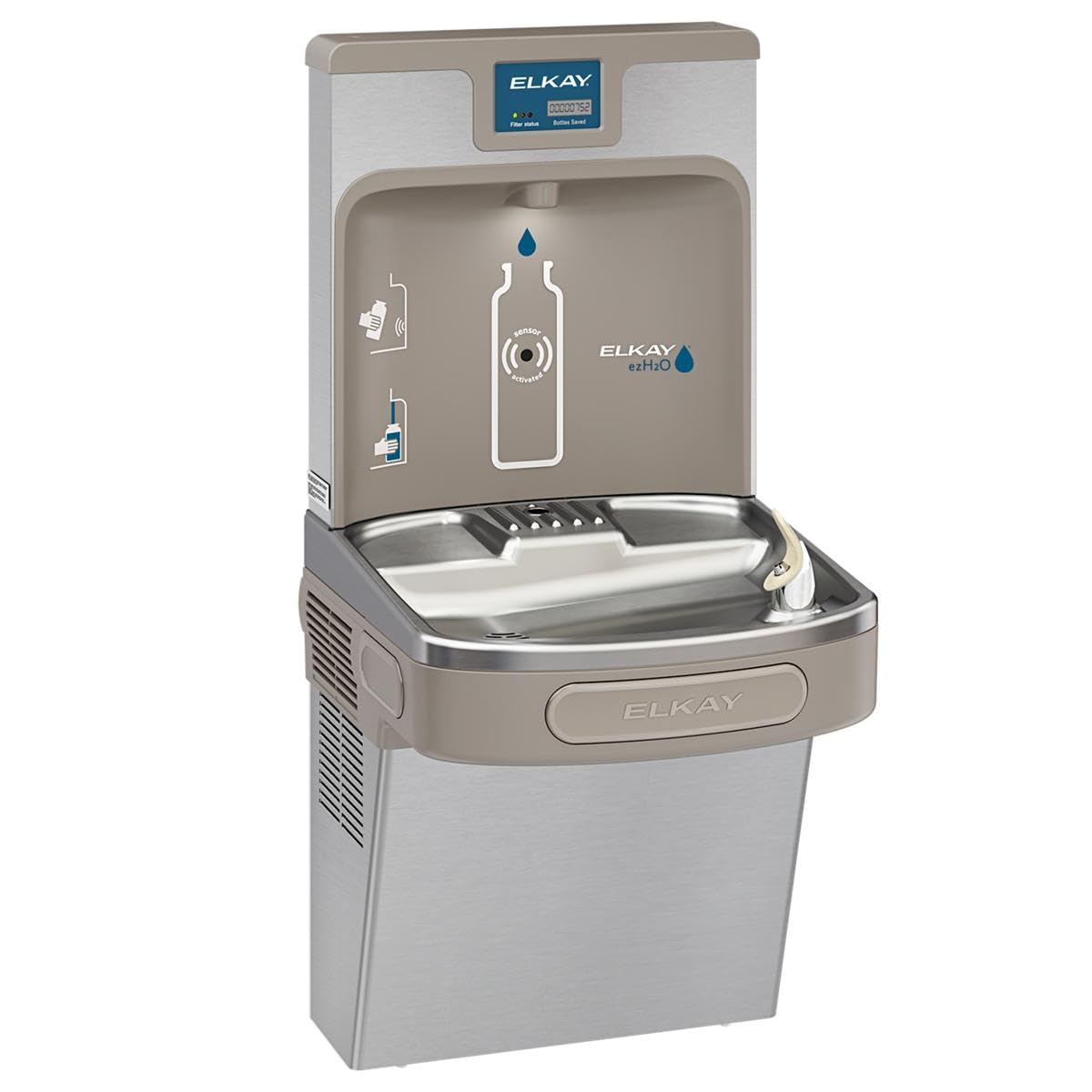 bottle filling station with lead reduction