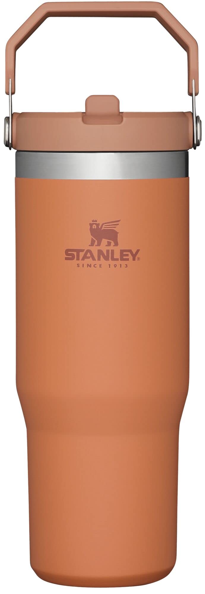 STANLEY IceFlow 2.0 Flip Straw Tumbler with Handle 30 oz | Twist On Lid and Flip Up Straw | Leak Resistant Water Bottle | Insulated Stainless Steel | BPA-Free | Twilight