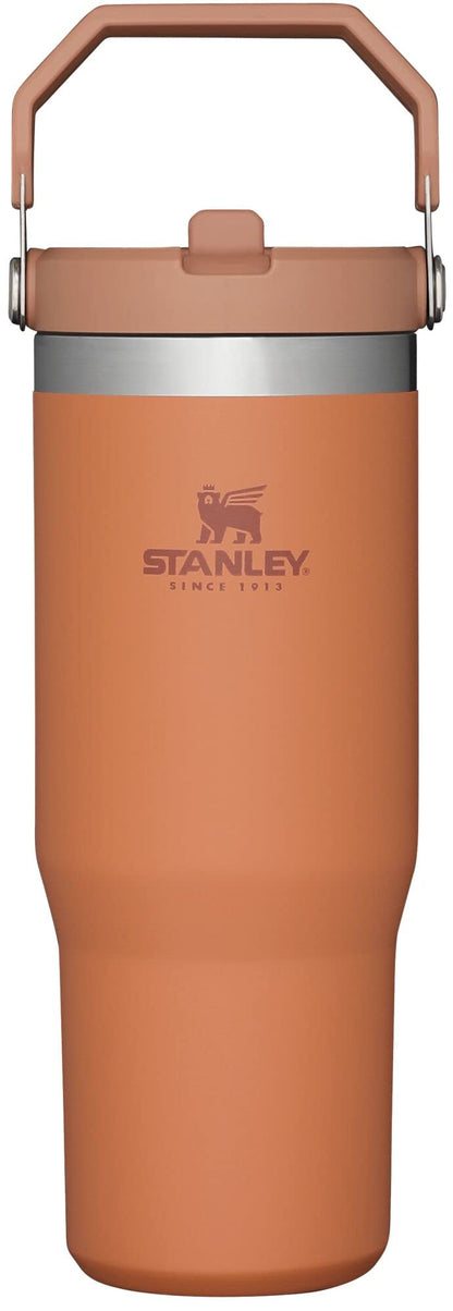 STANLEY IceFlow 2.0 Flip Straw Tumbler with Handle 30 oz | Twist On Lid and Flip Up Straw | Leak Resistant Water Bottle | Insulated Stainless Steel | BPA-Free | Twilight