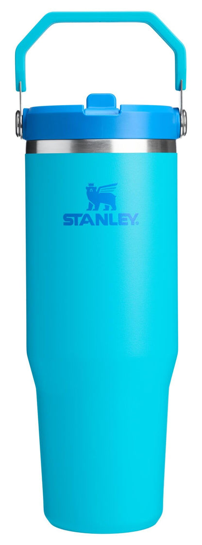 STANLEY IceFlow 2.0 Flip Straw Tumbler with Handle 30 oz | Twist On Lid and Flip Up Straw | Leak Resistant Water Bottle | Insulated Stainless Steel | BPA-Free | Twilight