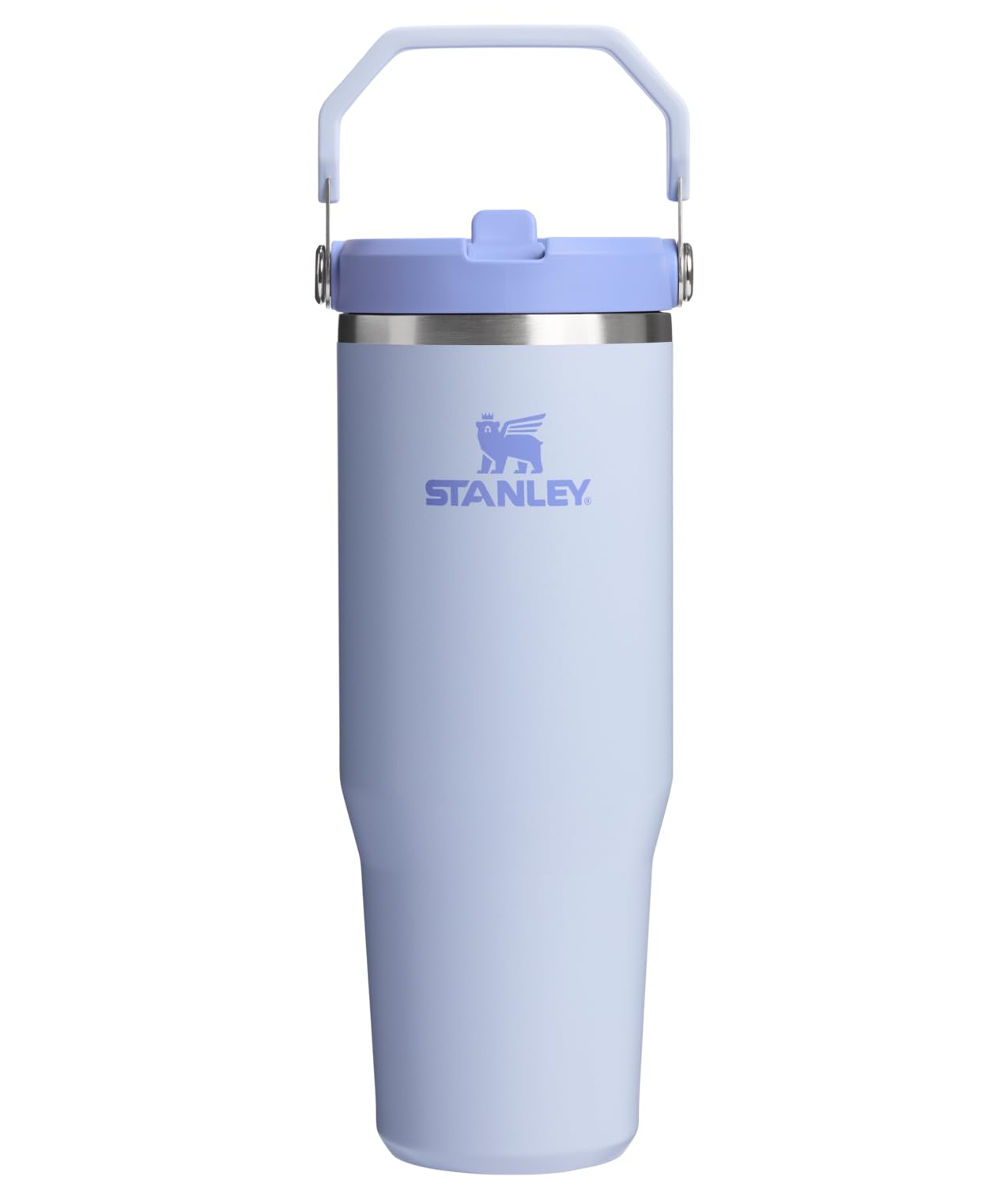 STANLEY IceFlow 2.0 Flip Straw Tumbler with Handle 30 oz | Twist On Lid and Flip Up Straw | Leak Resistant Water Bottle | Insulated Stainless Steel | BPA-Free | Twilight