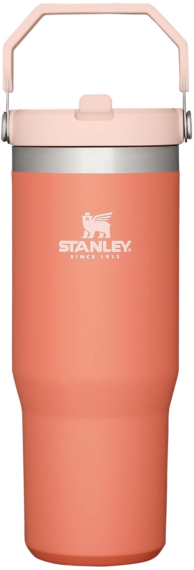 STANLEY IceFlow 2.0 Flip Straw Tumbler with Handle 30 oz | Twist On Lid and Flip Up Straw | Leak Resistant Water Bottle | Insulated Stainless Steel | BPA-Free | Twilight