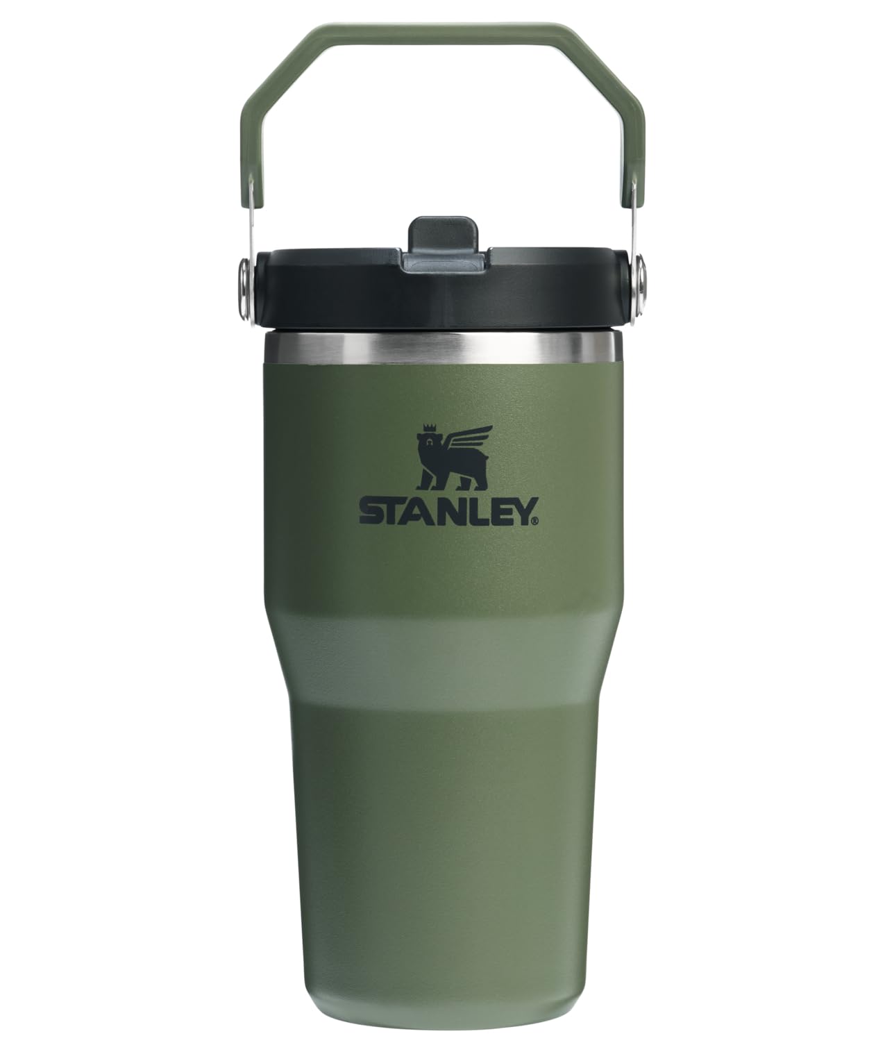 STANLEY IceFlow 2.0 Flip Straw Tumbler with Handle 30 oz | Twist On Lid and Flip Up Straw | Leak Resistant Water Bottle | Insulated Stainless Steel | BPA-Free | Twilight