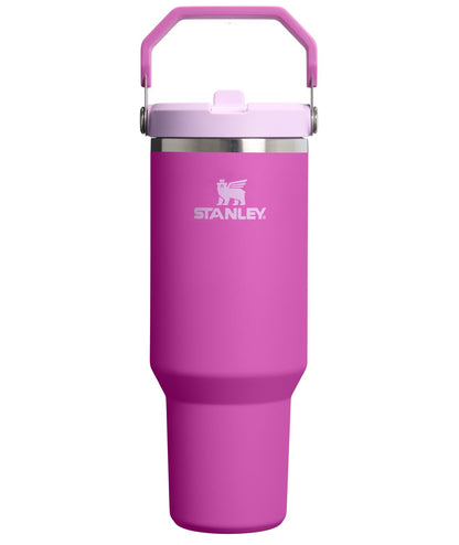 STANLEY IceFlow 2.0 Flip Straw Tumbler with Handle 30 oz | Twist On Lid and Flip Up Straw | Leak Resistant Water Bottle | Insulated Stainless Steel | BPA-Free | Twilight
