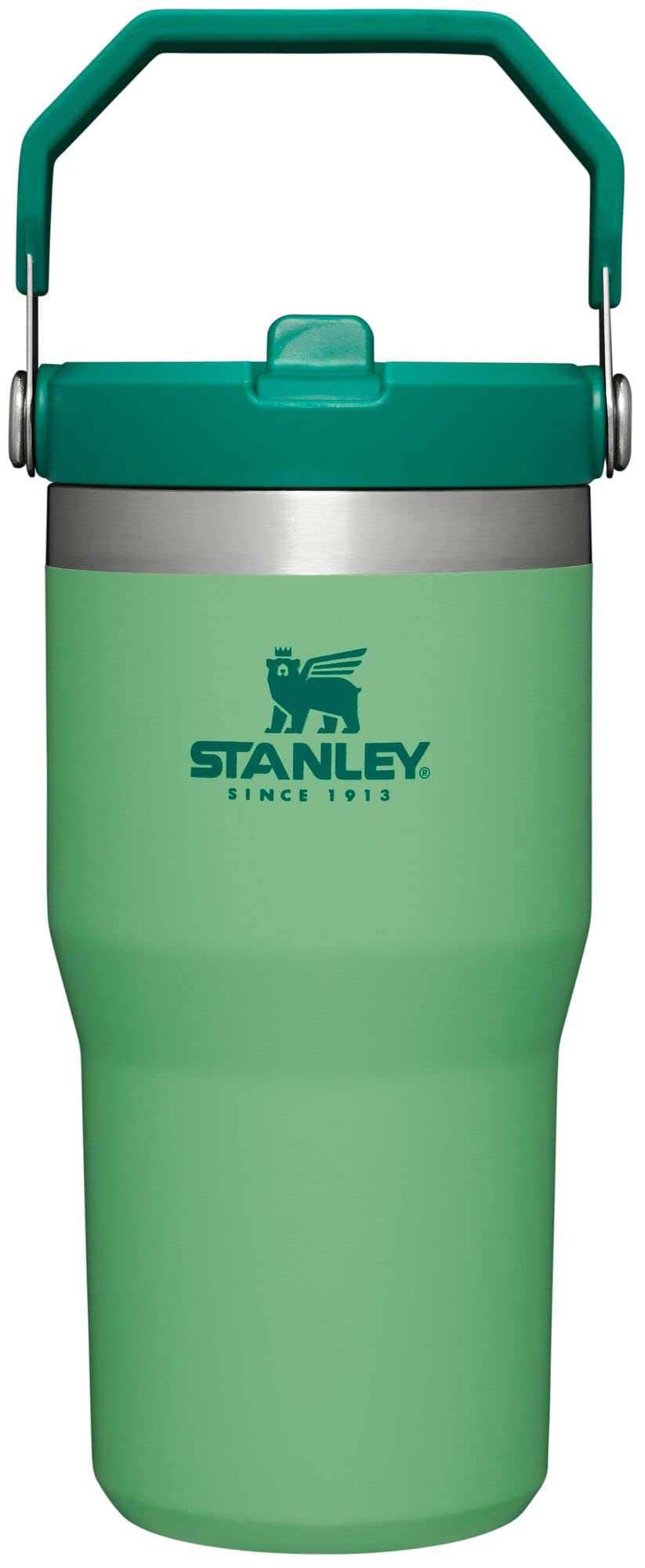 STANLEY IceFlow 2.0 Flip Straw Tumbler with Handle 30 oz | Twist On Lid and Flip Up Straw | Leak Resistant Water Bottle | Insulated Stainless Steel | BPA-Free | Twilight