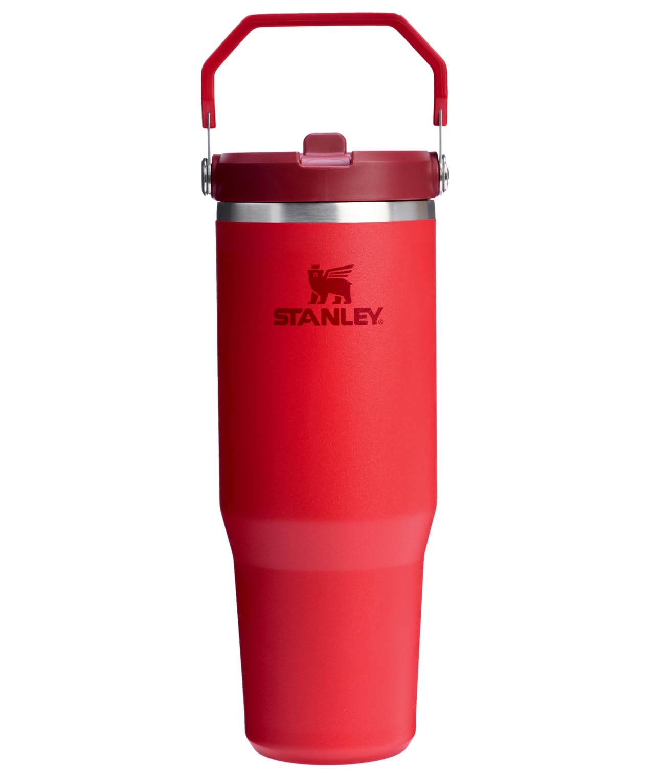 STANLEY IceFlow 2.0 Flip Straw Tumbler with Handle 30 oz | Twist On Lid and Flip Up Straw | Leak Resistant Water Bottle | Insulated Stainless Steel | BPA-Free | Twilight