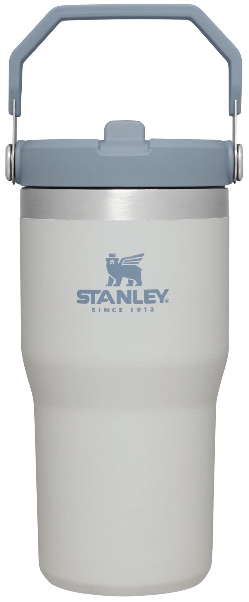 STANLEY IceFlow 2.0 Flip Straw Tumbler with Handle 30 oz | Twist On Lid and Flip Up Straw | Leak Resistant Water Bottle | Insulated Stainless Steel | BPA-Free | Twilight