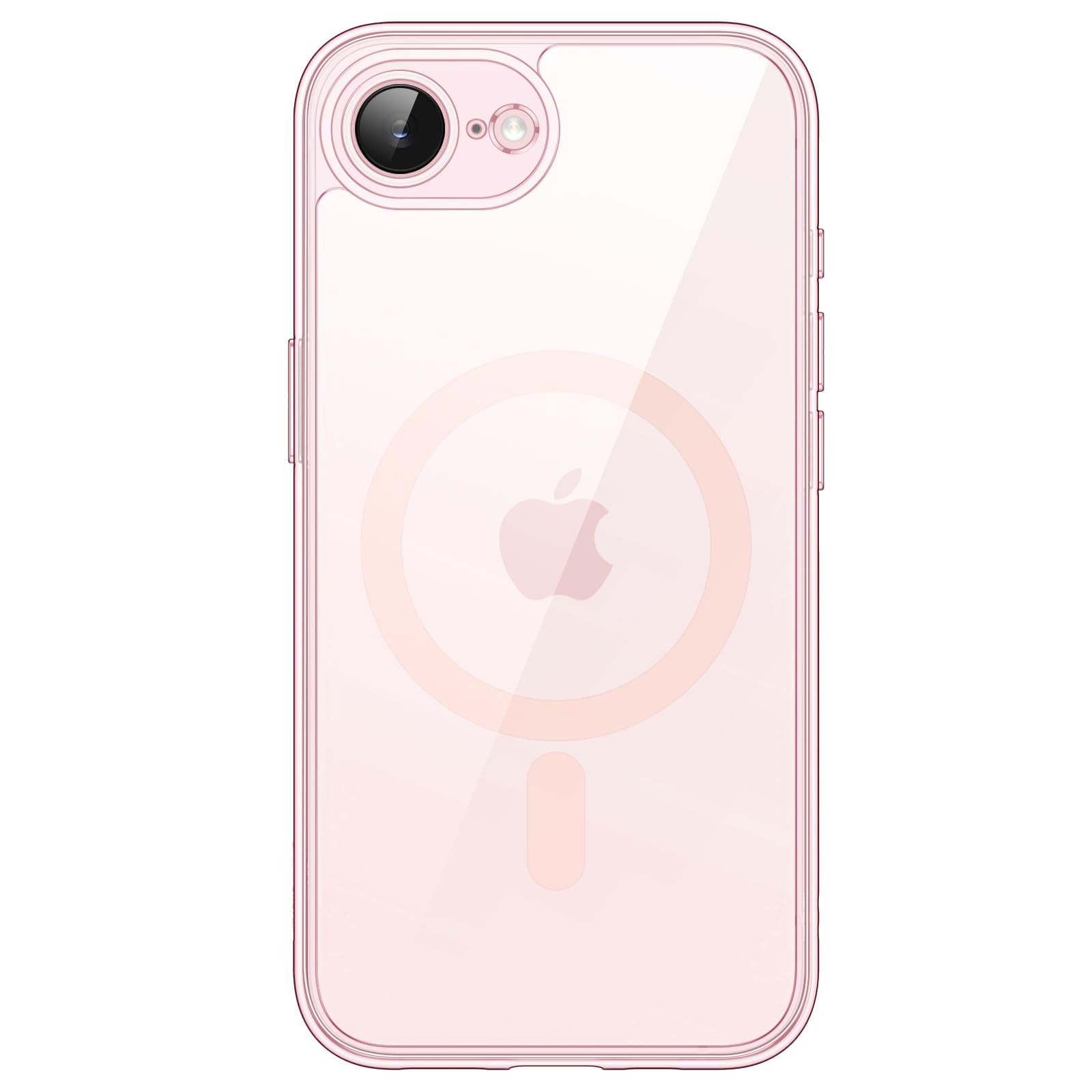 premium aplus module features iPhone with clear case showcasing MagSafe compatibility and sleek design.