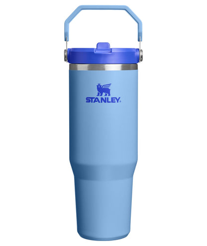 STANLEY IceFlow 2.0 Flip Straw Tumbler with Handle 30 oz | Twist On Lid and Flip Up Straw | Leak Resistant Water Bottle | Insulated Stainless Steel | BPA-Free | Twilight