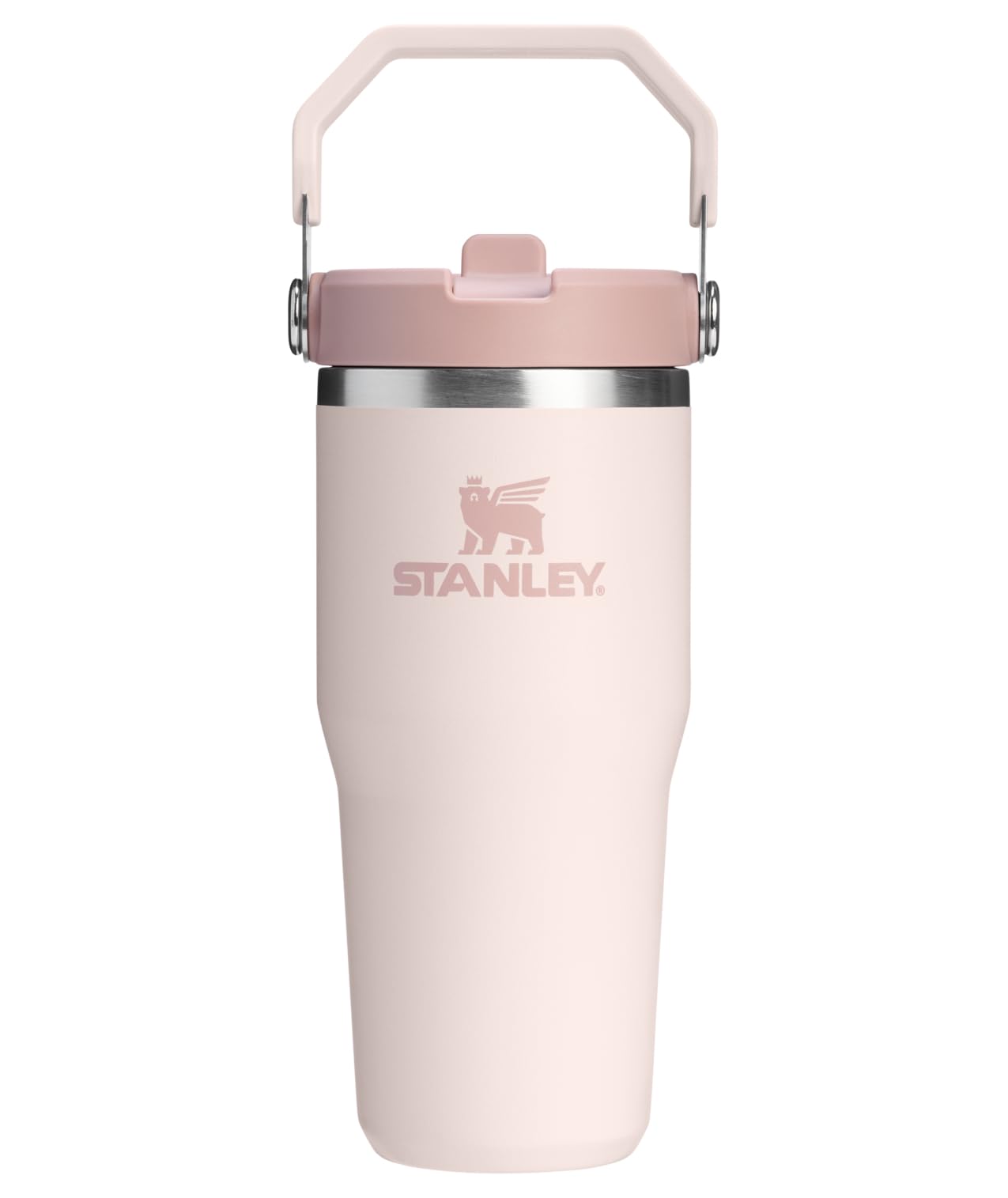 STANLEY IceFlow 2.0 Flip Straw Tumbler with Handle 30 oz | Twist On Lid and Flip Up Straw | Leak Resistant Water Bottle | Insulated Stainless Steel | BPA-Free | Twilight