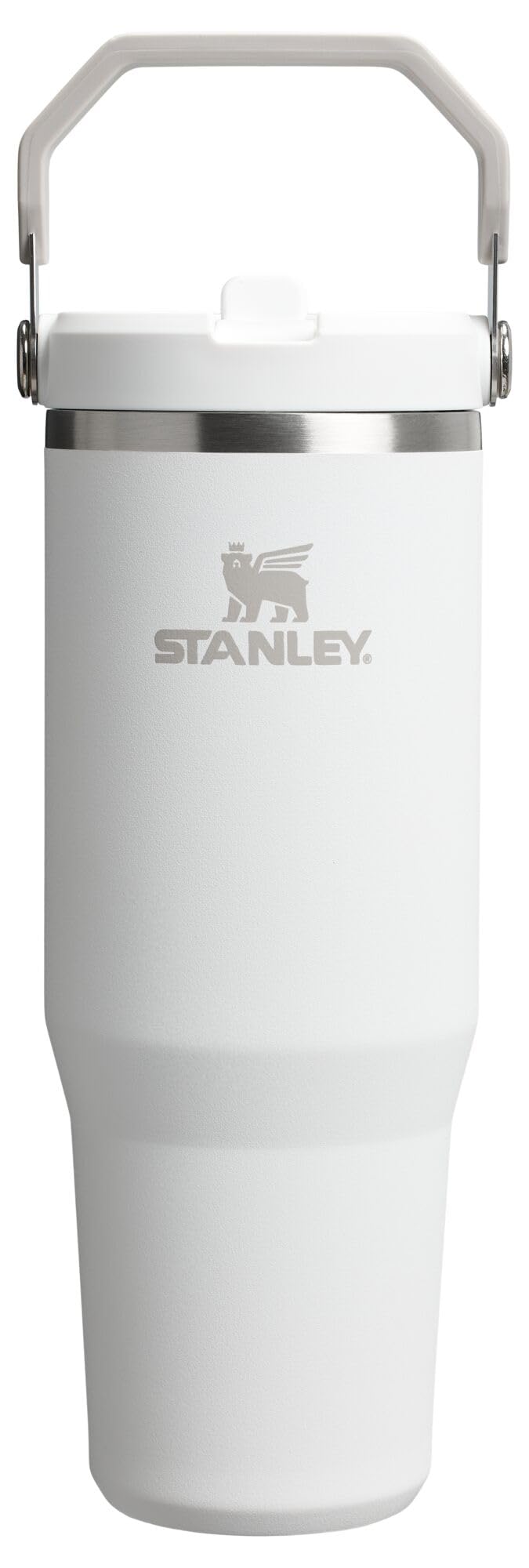 STANLEY IceFlow 2.0 Flip Straw Tumbler with Handle 30 oz | Twist On Lid and Flip Up Straw | Leak Resistant Water Bottle | Insulated Stainless Steel | BPA-Free | Twilight