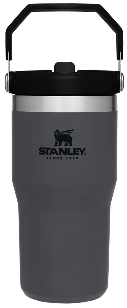 STANLEY IceFlow 2.0 Flip Straw Tumbler with Handle 30 oz | Twist On Lid and Flip Up Straw | Leak Resistant Water Bottle | Insulated Stainless Steel | BPA-Free | Twilight