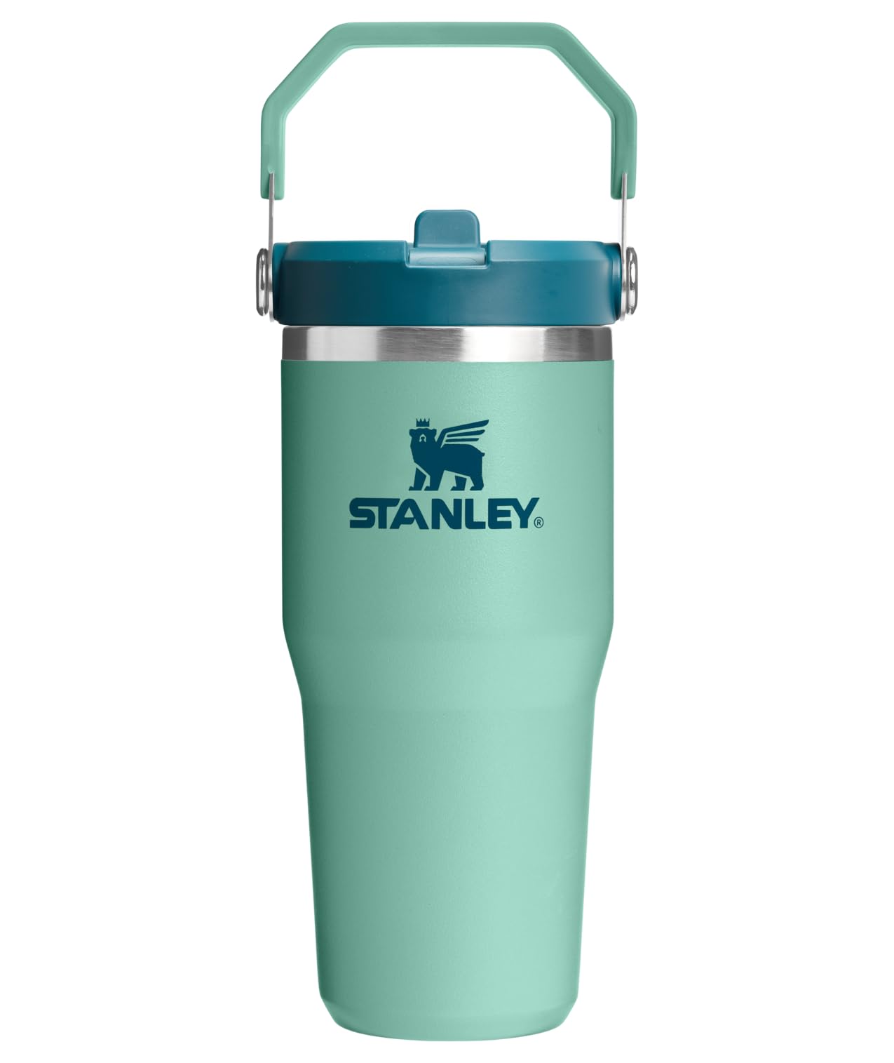 STANLEY IceFlow 2.0 Flip Straw Tumbler with Handle 30 oz | Twist On Lid and Flip Up Straw | Leak Resistant Water Bottle | Insulated Stainless Steel | BPA-Free | Twilight