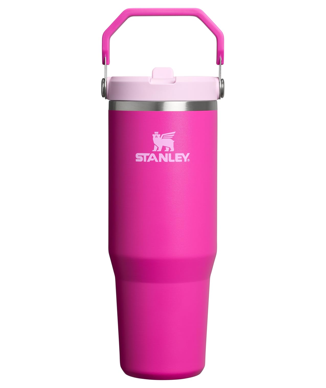 STANLEY IceFlow 2.0 Flip Straw Tumbler with Handle 30 oz | Twist On Lid and Flip Up Straw | Leak Resistant Water Bottle | Insulated Stainless Steel | BPA-Free | Twilight