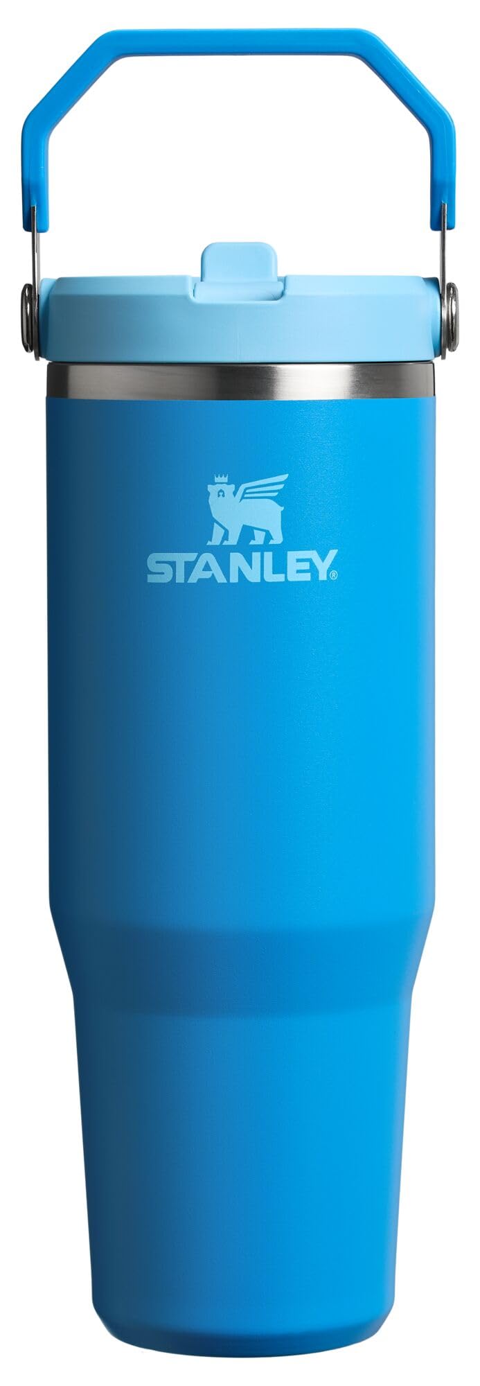 STANLEY IceFlow 2.0 Flip Straw Tumbler with Handle 30 oz | Twist On Lid and Flip Up Straw | Leak Resistant Water Bottle | Insulated Stainless Steel | BPA-Free | Twilight