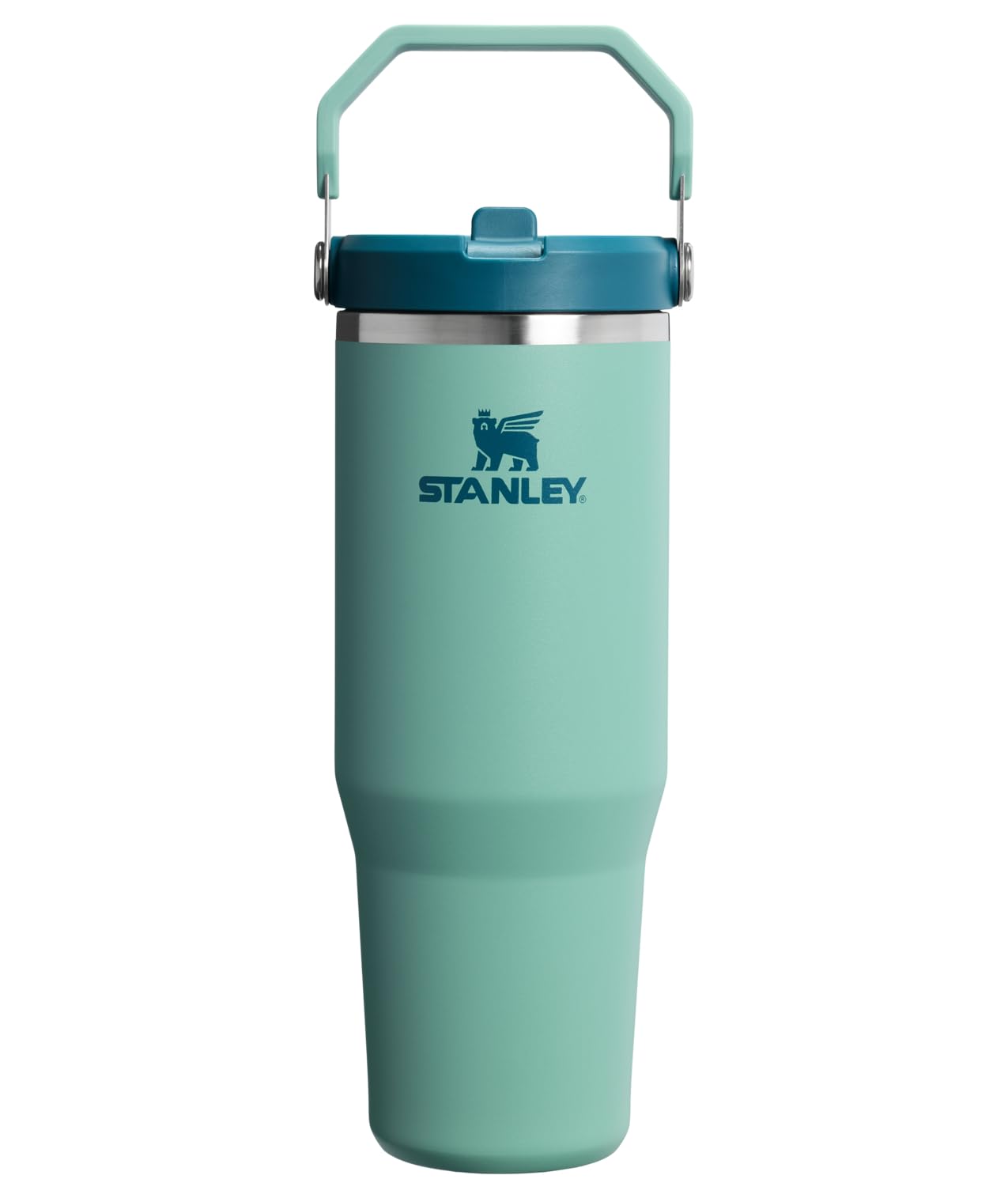 STANLEY IceFlow 2.0 Flip Straw Tumbler with Handle 30 oz | Twist On Lid and Flip Up Straw | Leak Resistant Water Bottle | Insulated Stainless Steel | BPA-Free | Twilight