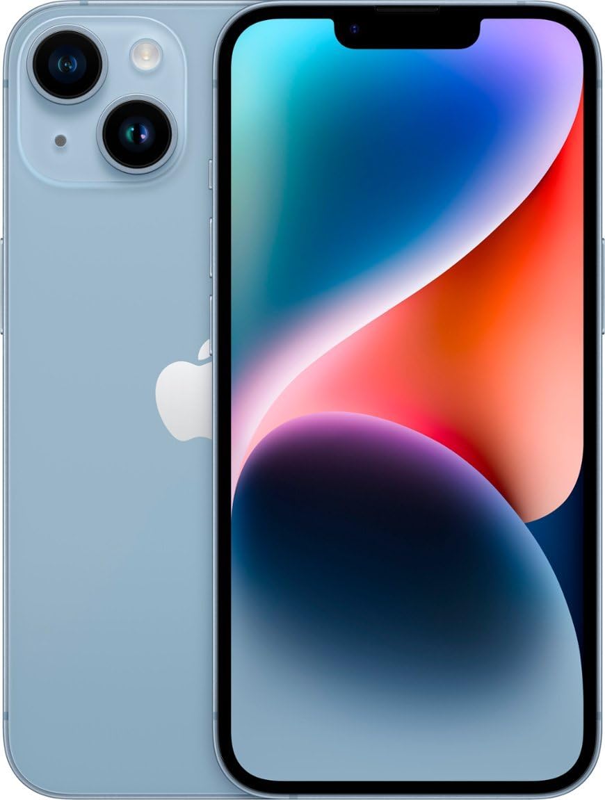 Apple iPhone 14, 128GB, Midnight - Unlocked (Renewed)