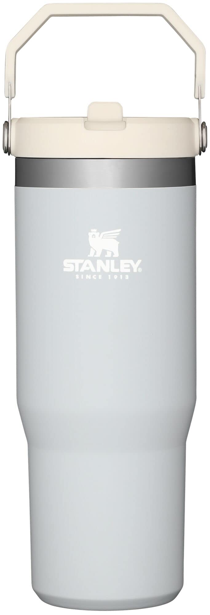 STANLEY IceFlow 2.0 Flip Straw Tumbler with Handle 30 oz | Twist On Lid and Flip Up Straw | Leak Resistant Water Bottle | Insulated Stainless Steel | BPA-Free | Twilight