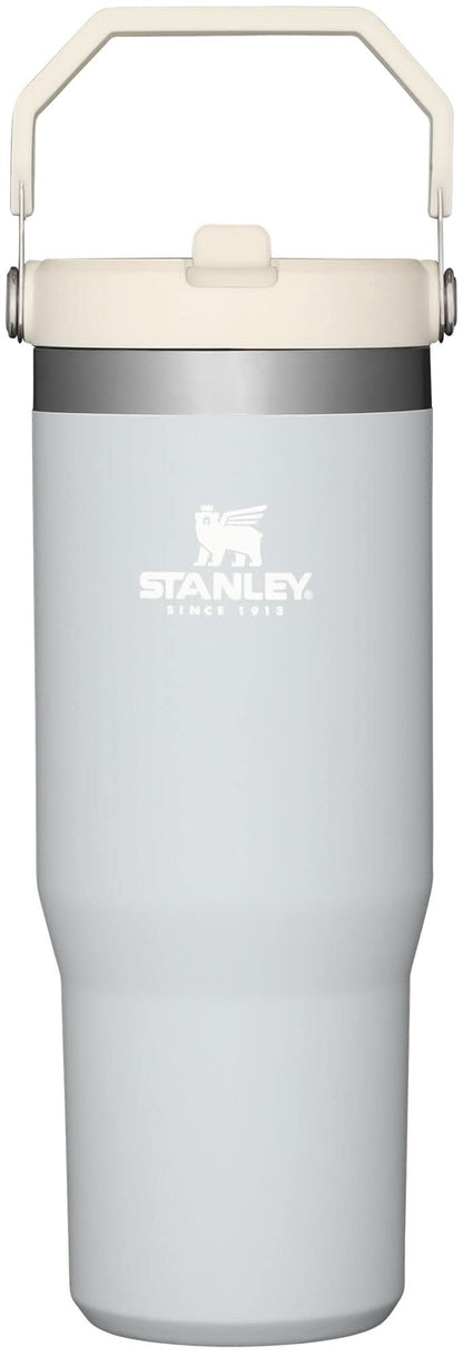 STANLEY IceFlow 2.0 Flip Straw Tumbler with Handle 30 oz | Twist On Lid and Flip Up Straw | Leak Resistant Water Bottle | Insulated Stainless Steel | BPA-Free | Twilight