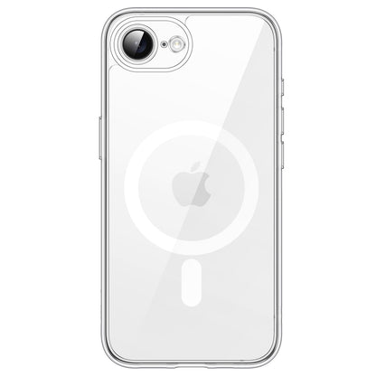 premium aplus module features iPhone with clear case showcasing MagSafe compatibility and sleek design.