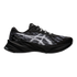 Asics Novablast 3 Men Running Sneakers in black and white with a sleek design and textured upper. Ideal for running.