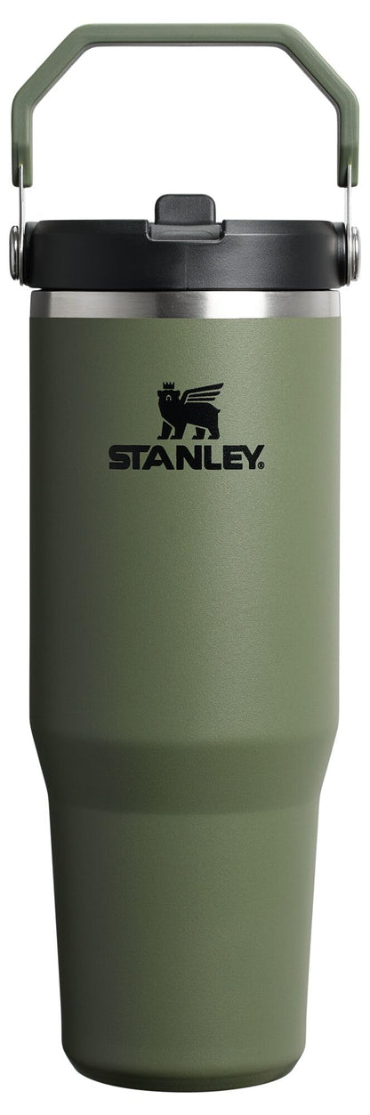 STANLEY IceFlow 2.0 Flip Straw Tumbler with Handle 30 oz | Twist On Lid and Flip Up Straw | Leak Resistant Water Bottle | Insulated Stainless Steel | BPA-Free | Twilight