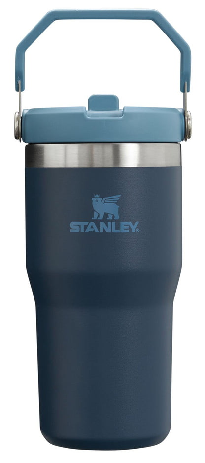 STANLEY IceFlow 2.0 Flip Straw Tumbler with Handle 30 oz | Twist On Lid and Flip Up Straw | Leak Resistant Water Bottle | Insulated Stainless Steel | BPA-Free | Twilight